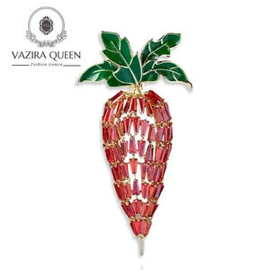 VQ Carrot Brooch